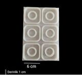 6 cm - Peçete Yüzüğü Kalıbı M1