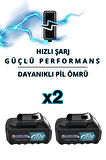 Mur-5931 Mavi 21v 4.0ah Şarjlı Profesyonel Sunta Kesme Daire Testere Makinesi