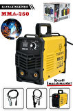 Tiger King 250 Amper Dijital Göstergeli İnvertör Kaynak Makinesi Sarı