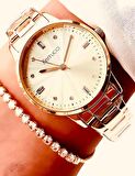 Ferrucci Rosegold Çelik Kadın Kol Saat+Şık Bileklik