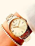 Ferrucci Rosegold Çelik Kadın Kol Saat+Şık Bileklik