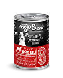 Mojo Black No:8 Tahılsız (400gr) Sığır Etli Yetişkin Köpek Konservesi 12'Lİ