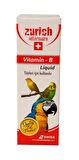 Zurich Kuşlar için B Vitamini 30 ml