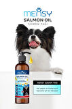 Kedi Ve Köpekler Için Somon Yağı 200ml (güçlü Tüyler, Kalp Ve Bağışıklık, Iştah Açıcı)