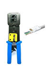 NTT 62 - CAT6 Sıkma Pensesi (EZ) Yeni Nesil Pense - Network Tools Profesyonel Pense - New