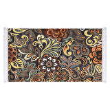 Dekoreko İnci Halı Dijital Saçaklı 1843 Desen 1