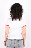 Busem S0016027 Kadın Love Baskılı T-Shirt