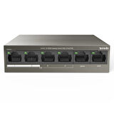 Tenda TEF1106P 2 x Uplink + 4 Port Poe Ethernet Switch 63 Watt 