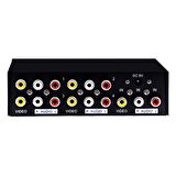 POWERMASTER PM-4831 4 PORT VIDEO AUDIO SPLITTER DAĞITICI