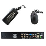 POWERMASTER PM-15464 4 KANAL 2160P 4K ULTRA HD DVR KAMERA KAYIT CİHAZI - AHD/ANALOG/IP/TVI/CVI (XMEYE)