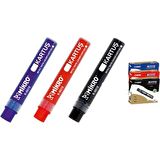 Mikro K-6019 Beyaz Tahta Kalemi Kartuşu Kırmızı 24 Lü Paket