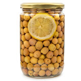 Çerez Yeşil Zeytin 660 cc Cam Kavanoz