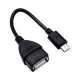 Powermaster USB 15 Cm Micro USB OTG Data Kablosu 