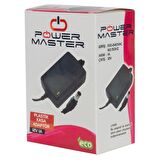 POWERMASTER PM-31770 12 VOLT - 1 AMPER - 12 WATT MASAÜSTÜ İKİ UCU KABLOLU ADAPTÖR 5.5*2.5 UÇ