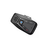 Powermaster Bluetooth Araç Hoparlör Kiti Oto Bluetooth Telefon Görüşmesi İçin 20 Saat Şarj Güneşlik Askı Aparatlı
