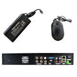 POWERMASTER 15464 AHD/ANALOG/IP/TVI/CVI 4 KANAL 2160P 4K ULTRA HD 4 SES GİRİŞLİ DVR KAYIT CİHAZI