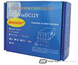 POWERMASTER PM-8196 24V DC / 12V DC 20 AMPER OTO KONVERTÖR