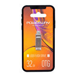 Powerway 32 Gb iPhone Usb 2.0 Otg Metal Flash Bellek