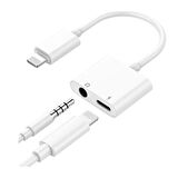 POWERMASTER RC12 IPHONE 7-8-PLUS-X SERİSİ LIGHTNING 3.5MM KULAKLIK + ŞARJ ÇEVİRİCİ ADAPTÖR