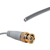BNC FİŞLİ HAZIR GOLD 18 CM KABLO