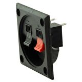 HOPARLÖR TERMİNALİ İKİLİ KARE (5.5CMX5.5CM)