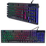 HELLO HL-18744 METAL KASA RGB IŞIKLI KABLOLU OYUNCU Q KLAVYE ZYG-800