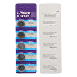 Ayt Powermaster CR2032 3 Volt Lityum Para Pil 5'Li Paket PM-9534 Düğme Pil