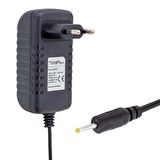 POWERMASTER PM-33779 5 VOLT - 3 AMPER PLASTİK KASA PRİZ TİPİ ADAPTÖR 2.5*0.7 UÇ