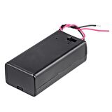 9 VOLT PİL YUVASI KAPAKLI AÇMA/KAPAMA ANAHTARLI (IC-233D)