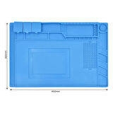 POWERMASTER S-160 MAGNETLİ ANTİSTATİK 45 CM X 30 CM TAMİRCİ MATI