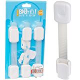Powermaster PM-19330 Dolap-Çekmece Kilitli Kemer 6’lı Set
