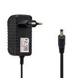 POWERMASTER PM-620 18 VOLT - 1 AMPER 3.5*1.35 UÇLU PLASTİK KASA PRİZ TİPİ ADAPTÖR