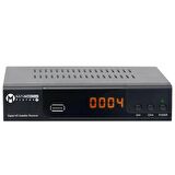 MAGBOX PLUTON S YENİ MODEL KASALI FULL HD UYDU ALICISI TKGSLİ (SCART+HD) HDMI KABLO DAHİL
