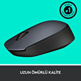LOGITECH M170 USB SİYAH KABLOSUZ MOUSE 910-004642