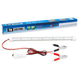 POWERMASTER 30 CM AKÜ MAŞALI 12 VOLT - 5 WATT T8 LED AMPUL