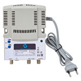 Ayt Novacom NC-KT340 47-862 Mhz 34 dB Kablo TV Amplifier Hat Yükseltici Uydu Sinyal Güçlendirici