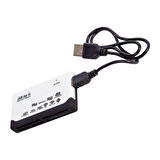 POWERMASTER PM-9066 USB 2.0 SD-MMC-MICRO SD 4IN1 ÇOKLU KART OKUYUCU