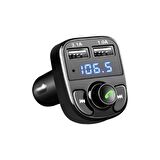 HELLO HL-19680 X8 HANDSFREE ÇİFT USB/SD/BLUETOOTH 12-24 VOLT FM TRANSMITTER