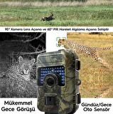 POWERMASTER HH-662V2 2.36'' 16 MP 1080P 38 LED PIR SENSÖRLÜ FOTOKAPAN KAMUFLAJ KAMERA HAHI