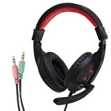 Magicvoice A3 Rgb Işıklı 3.5Mm Aux Girişli Kulaküstü Mikrofonlu Oyuncu Kulaklık