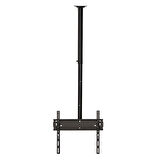 Vontech 42-65 İnç Lcd Led Tv Askı Aparatı 360 Derece Dönebilen Tavan Askı Kolu 80 Kg Taşır 106-165 Ekran Arası