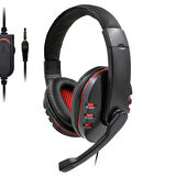Magicvoice GM001 3.5Mm Aux Girişli Kulaküstü 7.1 Stereo Mikrofonlu Oyuncu Kulaklık Yüksek Performanslı Oyuncu Kulaklığı