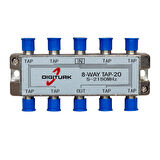 Ayt Digitürk 5-2150 Mhz 20DB 8 Yollu Tap Switch 1 8 Splitter