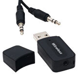 Ayt Pm-15152 Bluetooth Wireless To 3.55 Mm Jack Audio Ses Mp3 Alıcı Receiver Çevirici Adaptör