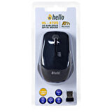 HELLO HL-4705 2.4GHZ 1600DPI KABLOSUZ OPTİK MOUSE