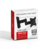 POWERMASTER PWR-H24 10-27 ÇİFT KOLLU KİLİTLİ HAREKETLİ DUVAR ASKI APARATI