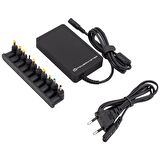 POWERMASTER PM-2607 90W 10 PİN SLİM KASA UNIVERSAL AYARLI NOTEBOOK ADAPTÖRÜ (12V/15V/16V/18.5V/19V/19.5V/20V)