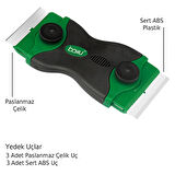 Ayt Baku BA-7384 Lcd Led Tv Monitör Ekran Tutkal Temizleme Spatulası 120x45 Mm