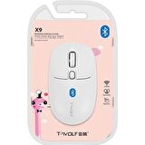 T-Wolf X9 1000 Dpı Kablosuz Bluetooth Mouse