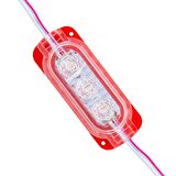 POWERMASTER MODÜL LED 12V 0.6W KIRMIZI 2835 65 X 25MM IP65 120LM 160 DERECE